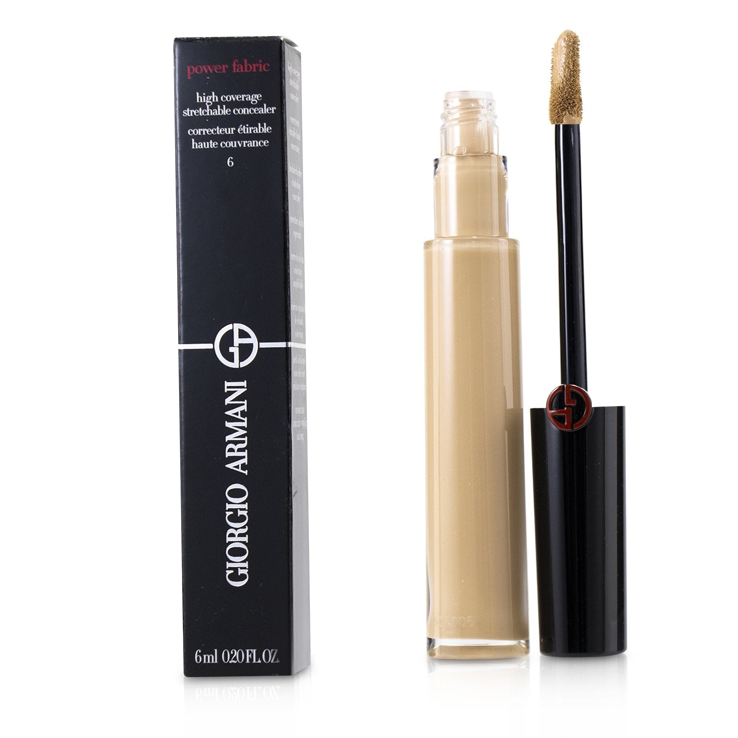 Giorgio Armani/ジョルジオ アルマーニ+パワー ファブリック ハイ カバレッジ ストレッチッブル コンシーラー+6ml/0.2oz+# 6 ブランドコスメ
